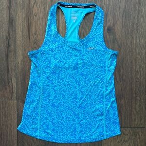 Nike Women’s Vibrant Blue Dry Fit Tank Top